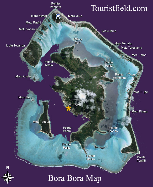 Bora Bora location